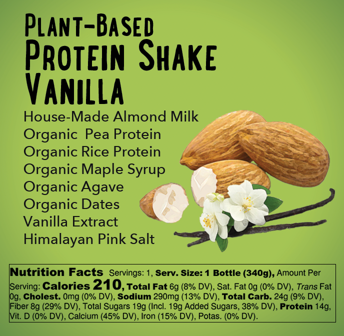Plant-Based Protein Shake Vanilla
